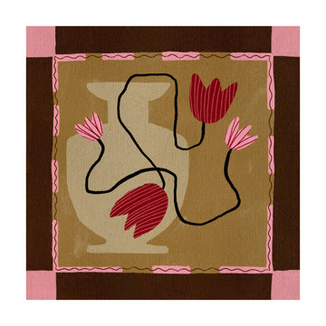 Out of Vase Blooms 4 | Poster - Passepartout