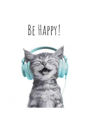 Happy Kitten Music | Poster - Passepartout