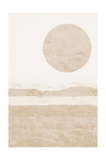 Abstract Desert Sun | Poster - Passepartout