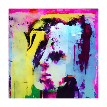 Vibrant Pop Expression | Poster - Passepartout