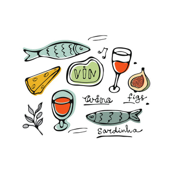 Rustic Food Delights | Poster - Passepartout