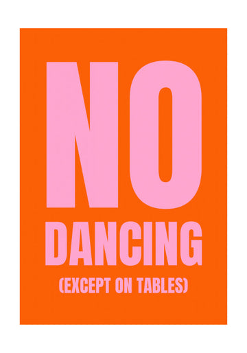 Funny Dance Rules | Poster - Passepartout