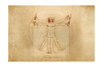 Vitruvian Friday Man | Poster - Passepartout