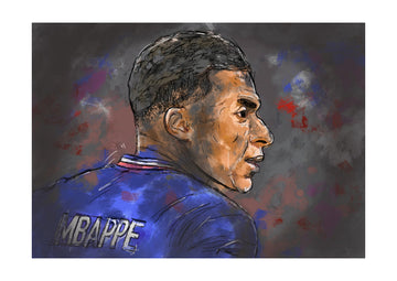 Football Player Profile | Poster - Passepartout