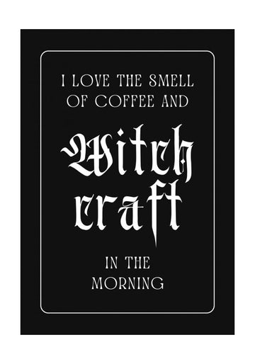 Witchcraft Coffee Morning | Poster - Passepartout