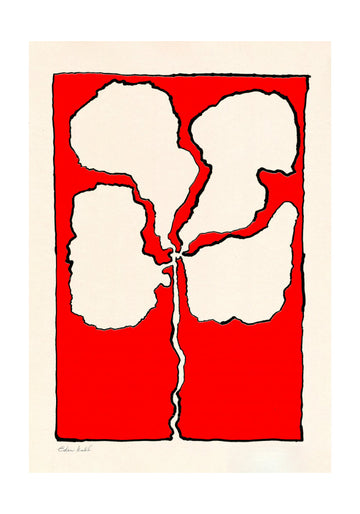 Red Flower | Poster - Passepartout