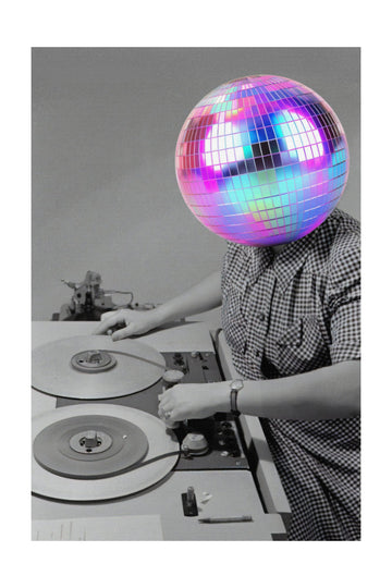 Disco Ball Operator | Poster - Passepartout