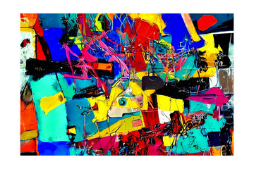 Colorful Urban Energy | Poster - Passepartout