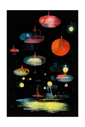 Lanterns | Poster - Passepartout