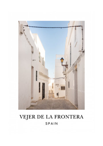 Vejer de La Frontera Spain Travel poster | Poster - Passepartout