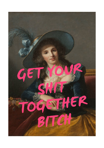 Sassy Lady Quote | Poster - Passepartout