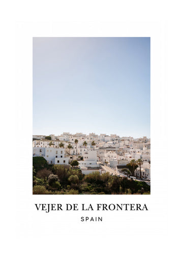 Vejer de la Frontera Spain Travel poster | Poster - Passepartout