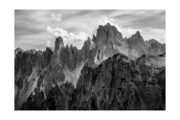 Dramatic Mountain Peaks | Poster - Passepartout