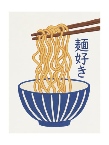 Delicious Ramen Bowl | Poster - Passepartout